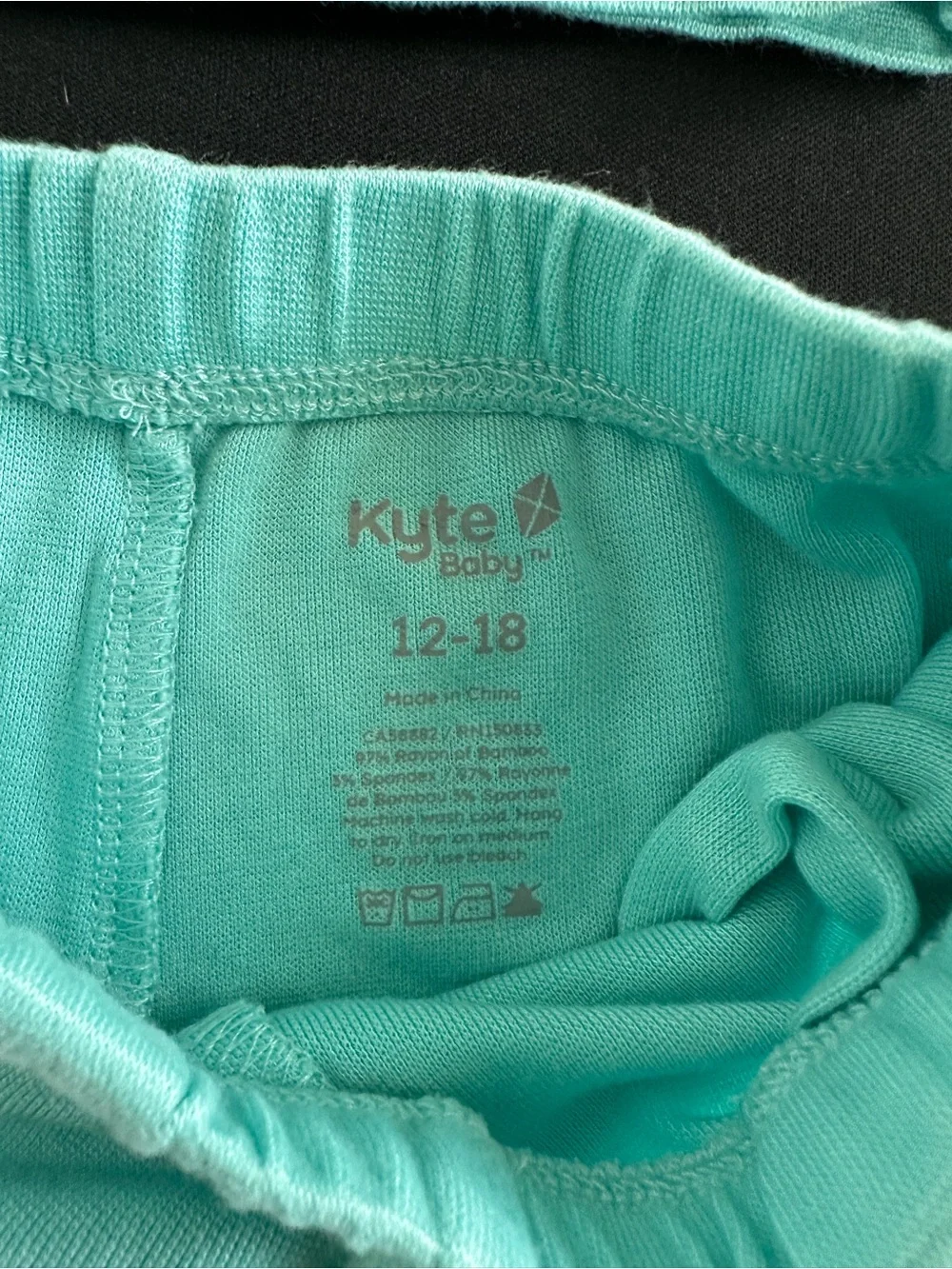 Kyte BABY Seafoam Ribbed Waist Shorts Set